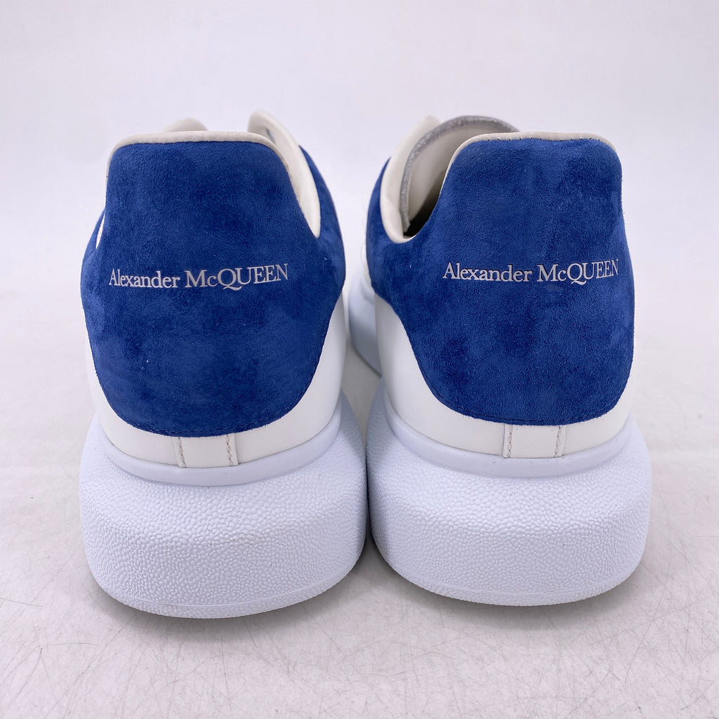 Alexander McQueen Oversized Sneaker "White Blue"  Used Size 45.5