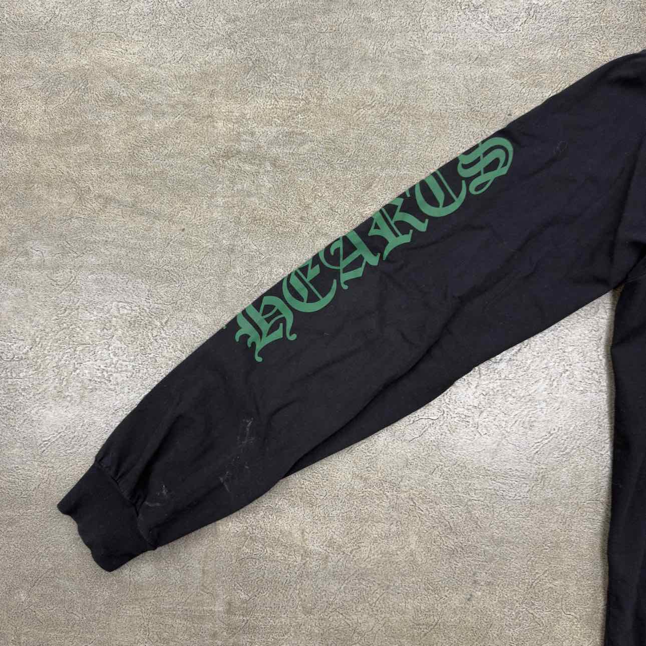 Chrome Hearts Long Sleeve &quot;CEMETERY&quot; Black Used Size L