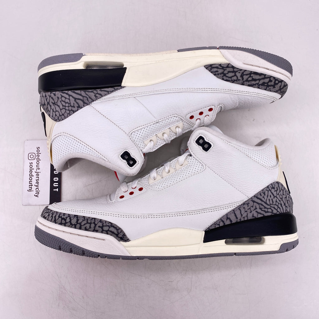 Air Jordan 3 Retro "White Cement Reimagined" 2023 Used Size 11.5