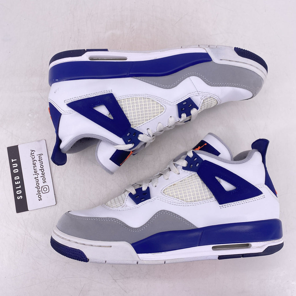 Air Jordan (GS) 4 Retro "Deep Royal Blue" 2016 Used Size 7Y