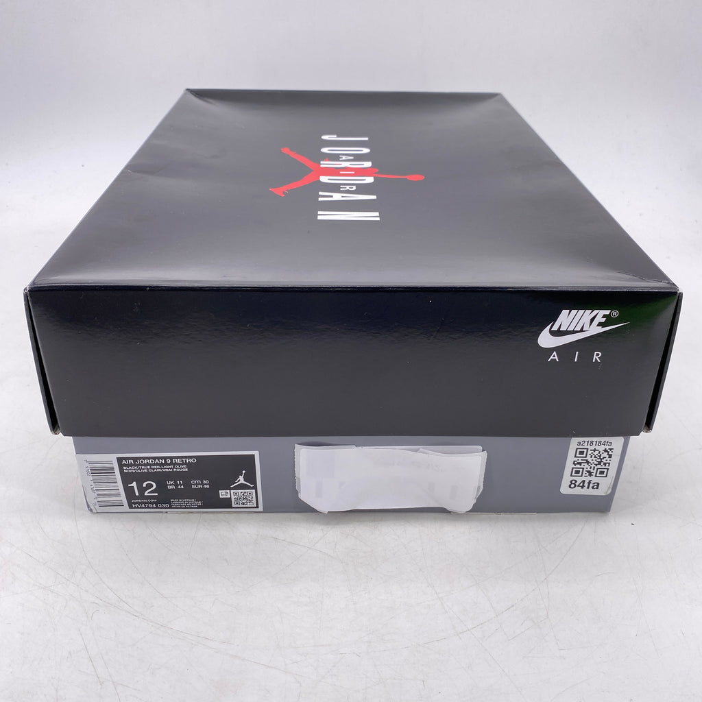Air Jordan 9 Retro "Olive" 2024 New Size 12