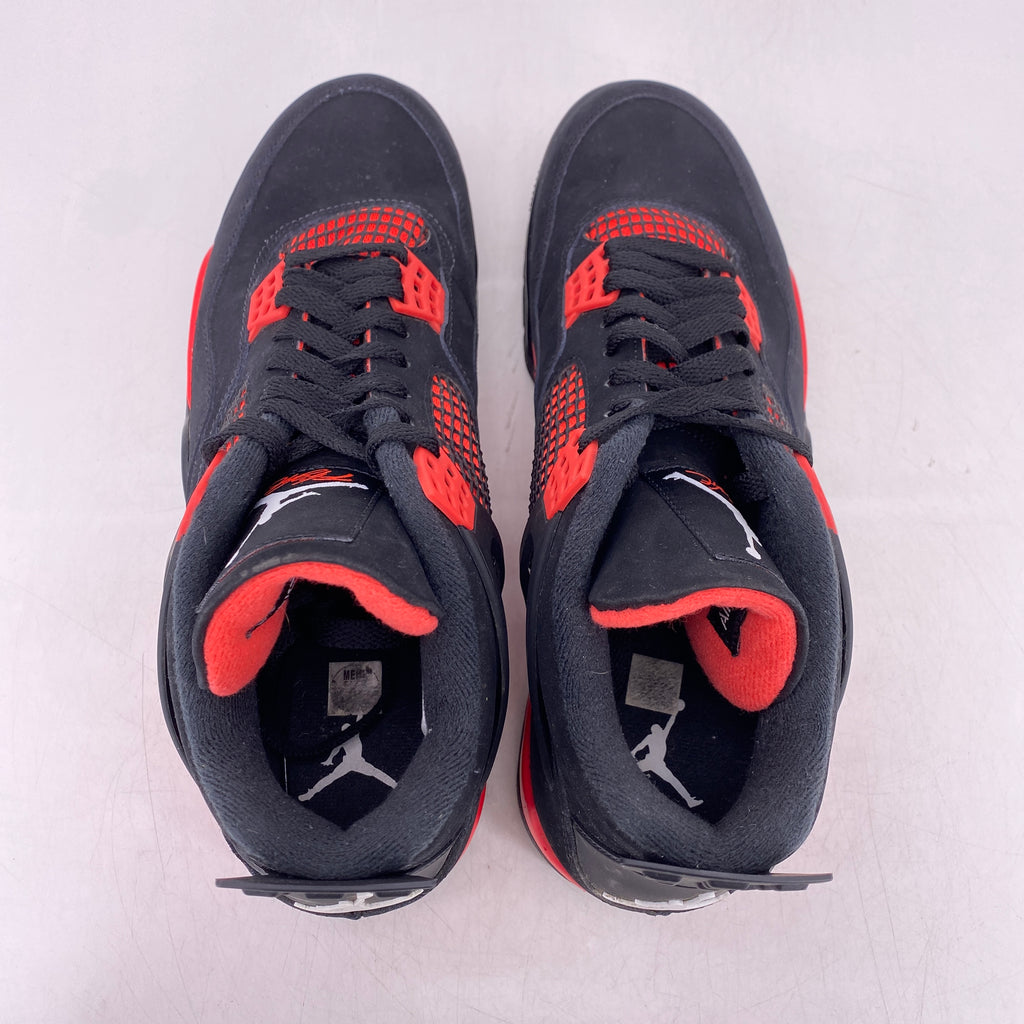 Air Jordan 4 Retro "Red Thunder" 2022 Used Size 11.5