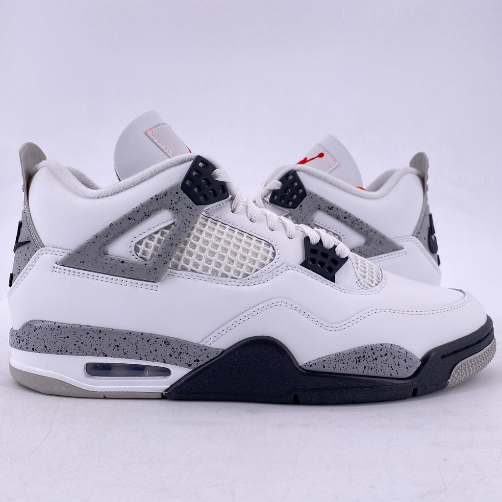 Air Jordan 4 Retro "White Cement" 2025 New Size 11