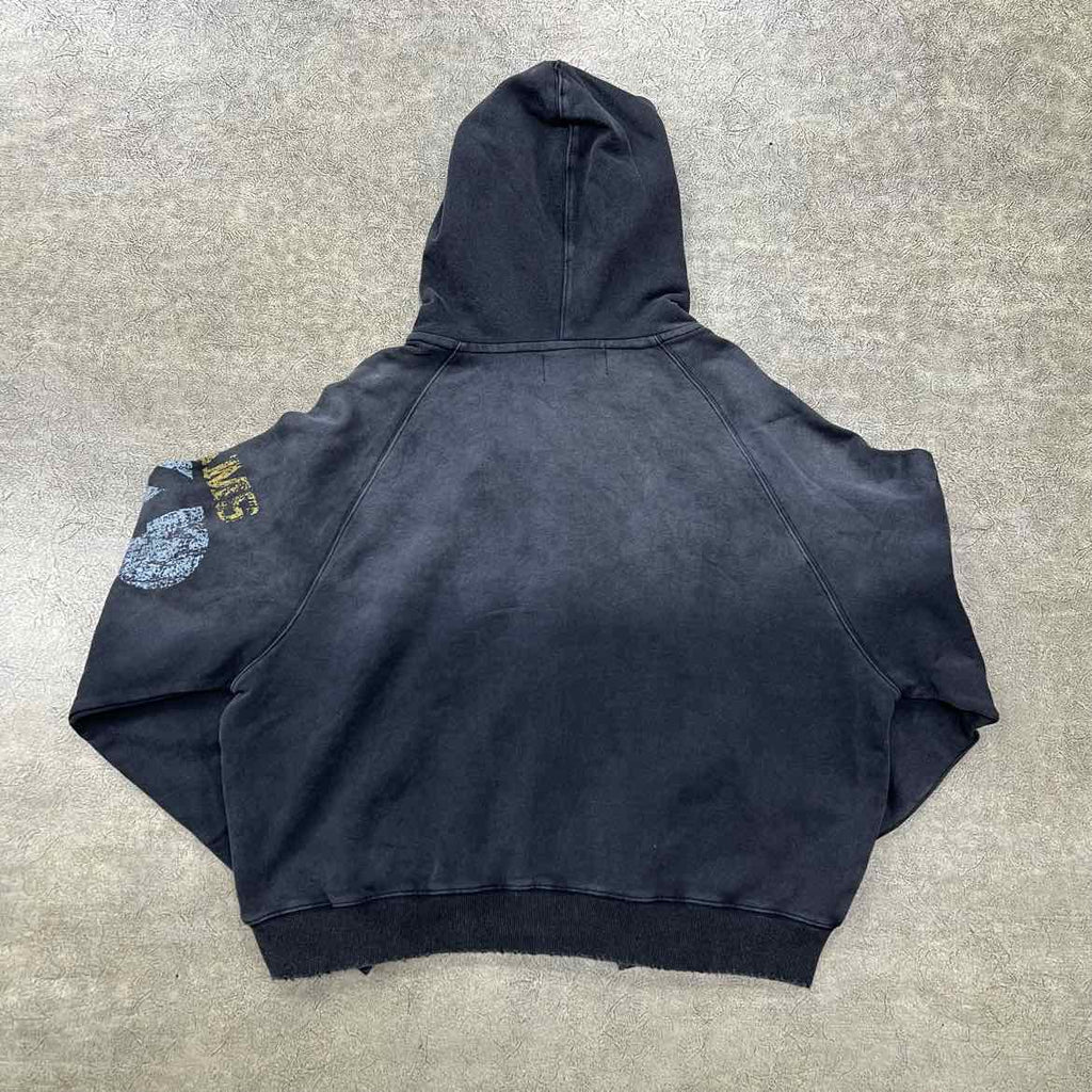 Vale Zip Up "ARMY OF DREAMS" Black New Size XL
