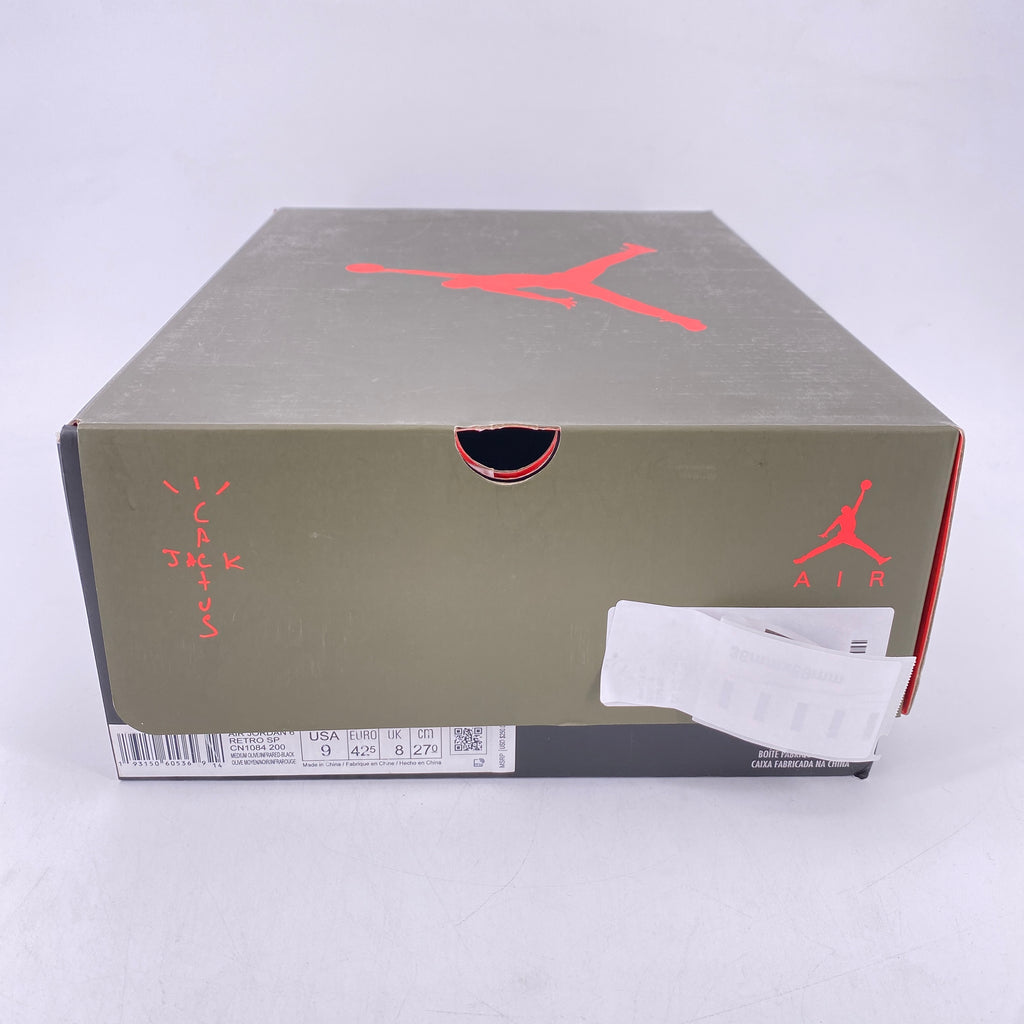 Air Jordan 6 Retro "Travis Scott" 2019 Used Size 9