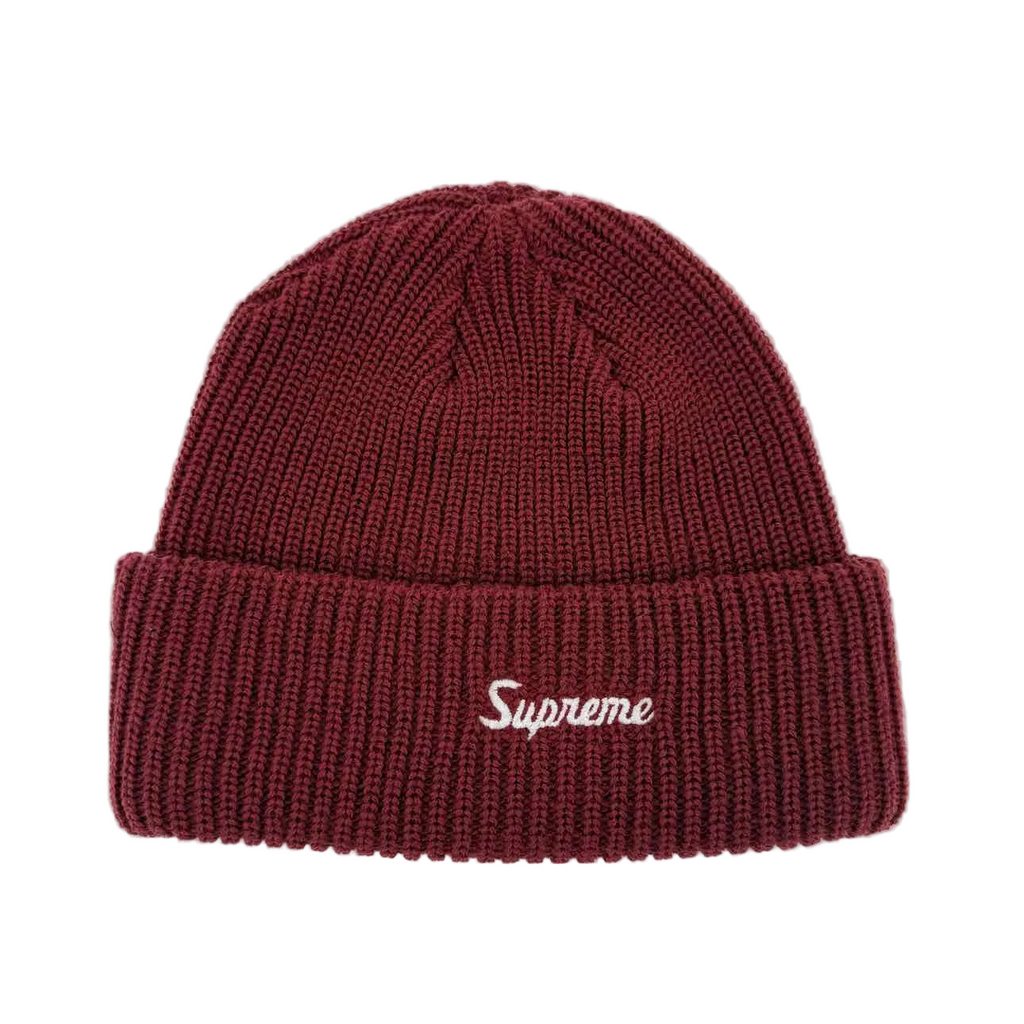 Supreme Beanie "LOOSE GAUGE" Used Cardinal Size OS