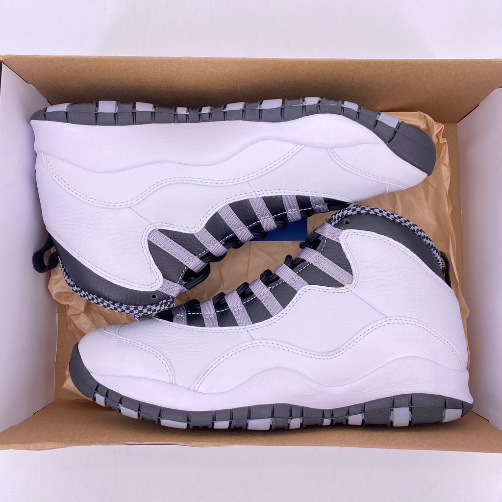 Air Jordan 10 Retro "Steel" 2025 New Size 8.5