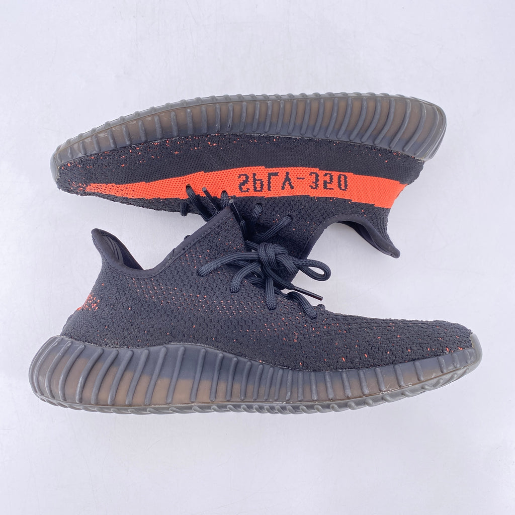 Yeezy 350 "Core Black Red" 2016 Used Size 9.5
