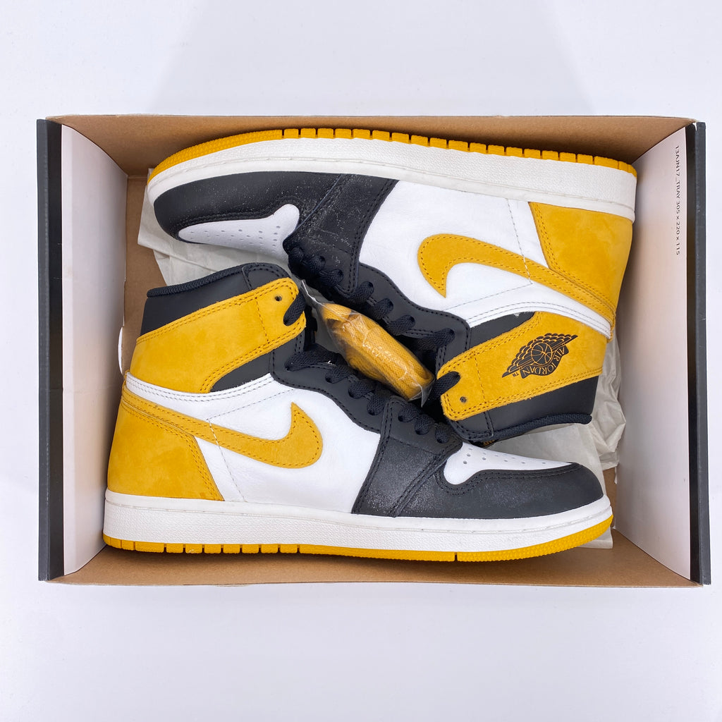 Air Jordan 1 Retro High OG "Yellow Ochre" 2018 New Size 7.5