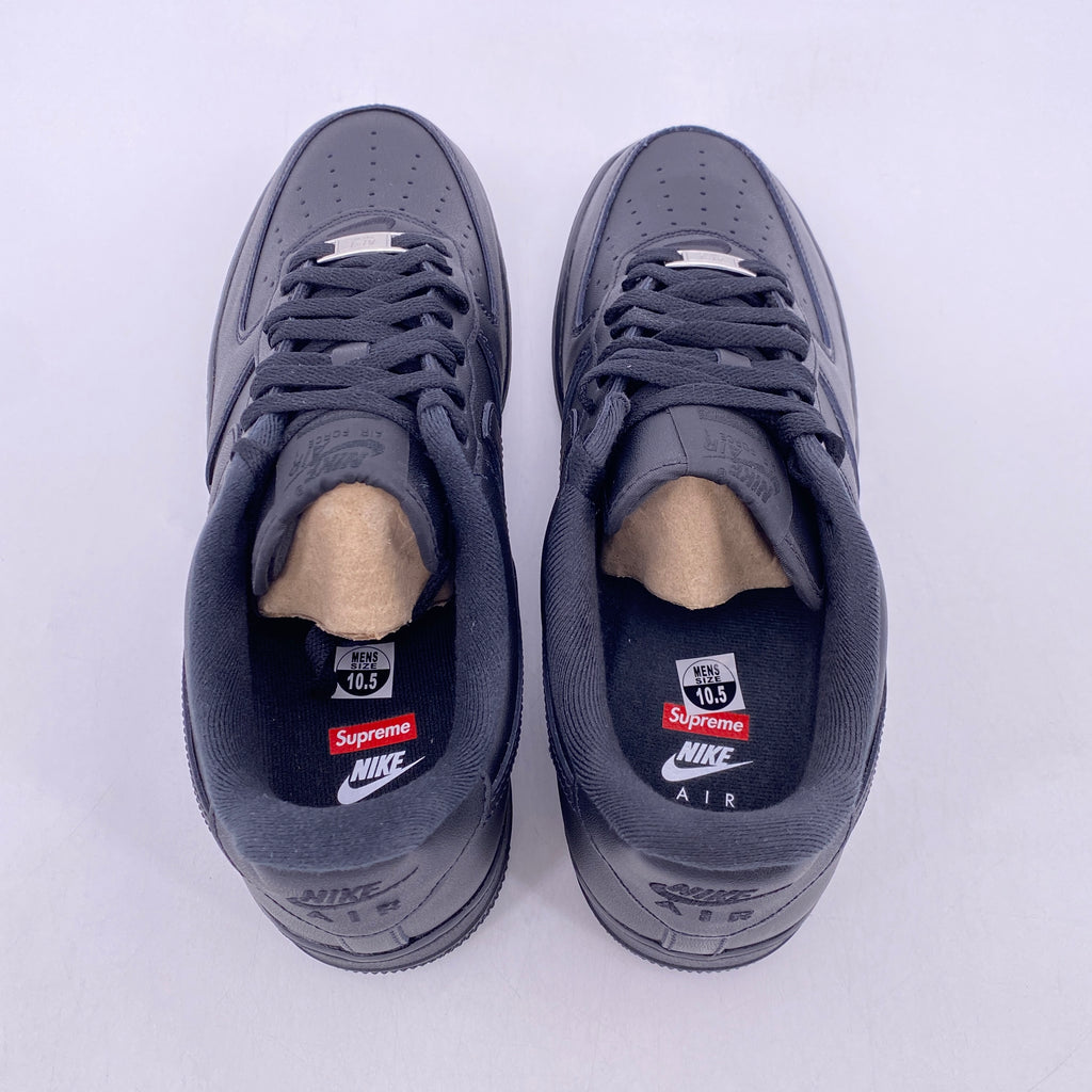 Nike Air Force 1 "Supreme Black"  New Size 10.5