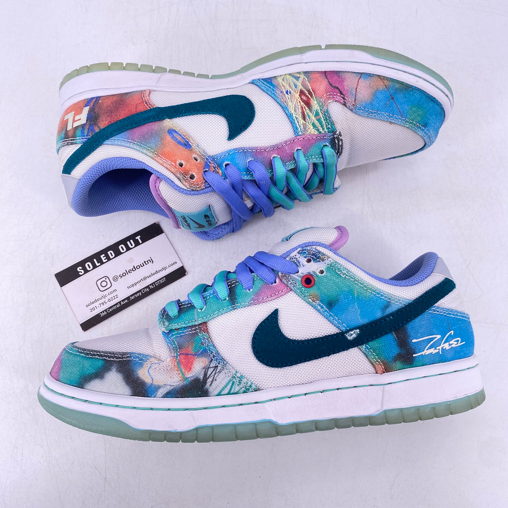 Nike SB Dunk Low "Futura Lab Bleached Aqua" 2024 Used Size 8