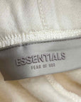 Fear of God Shorts "ESSENTIALS" Egg Shell New Size M