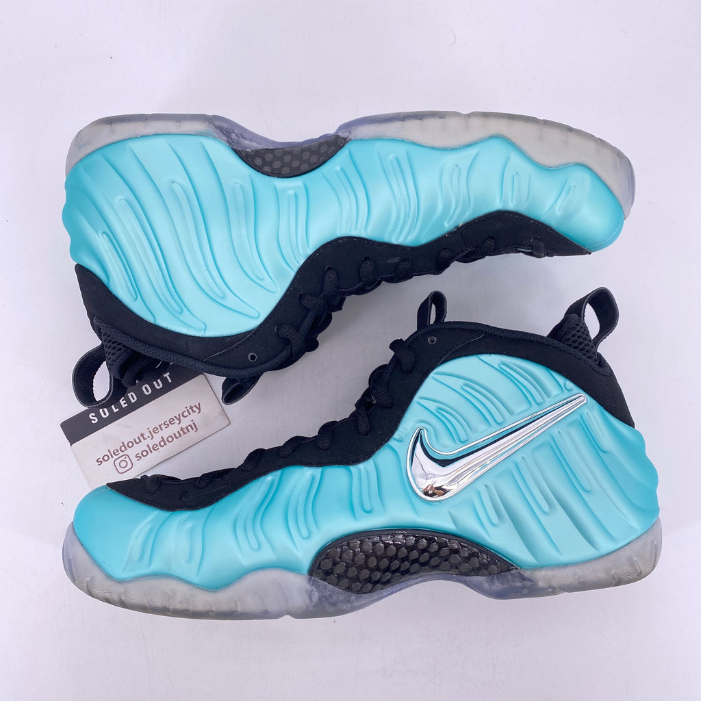 Nike Air Foamposite Pro "Island Green" 2017 Used Size 11
