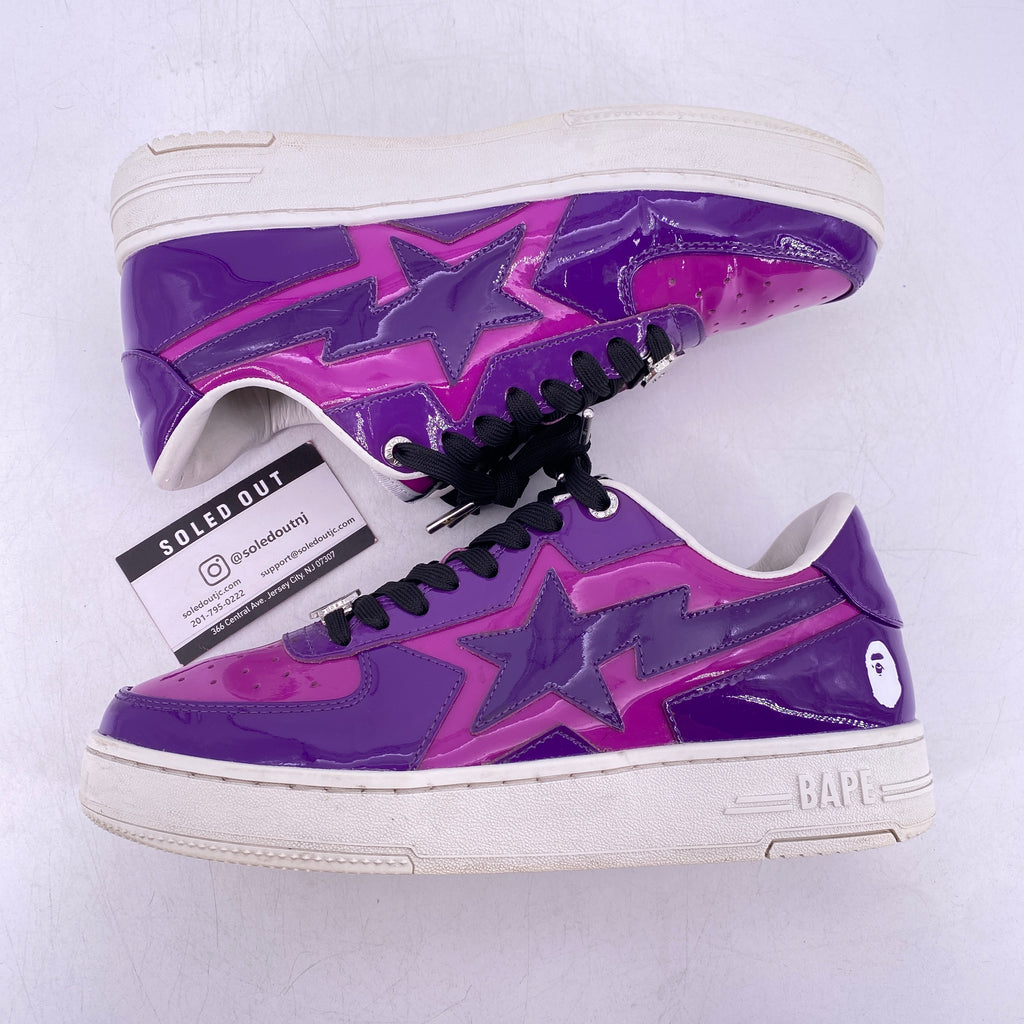 Bape Bapesta Icon "M2 Purple" 2024 Used Size 8
