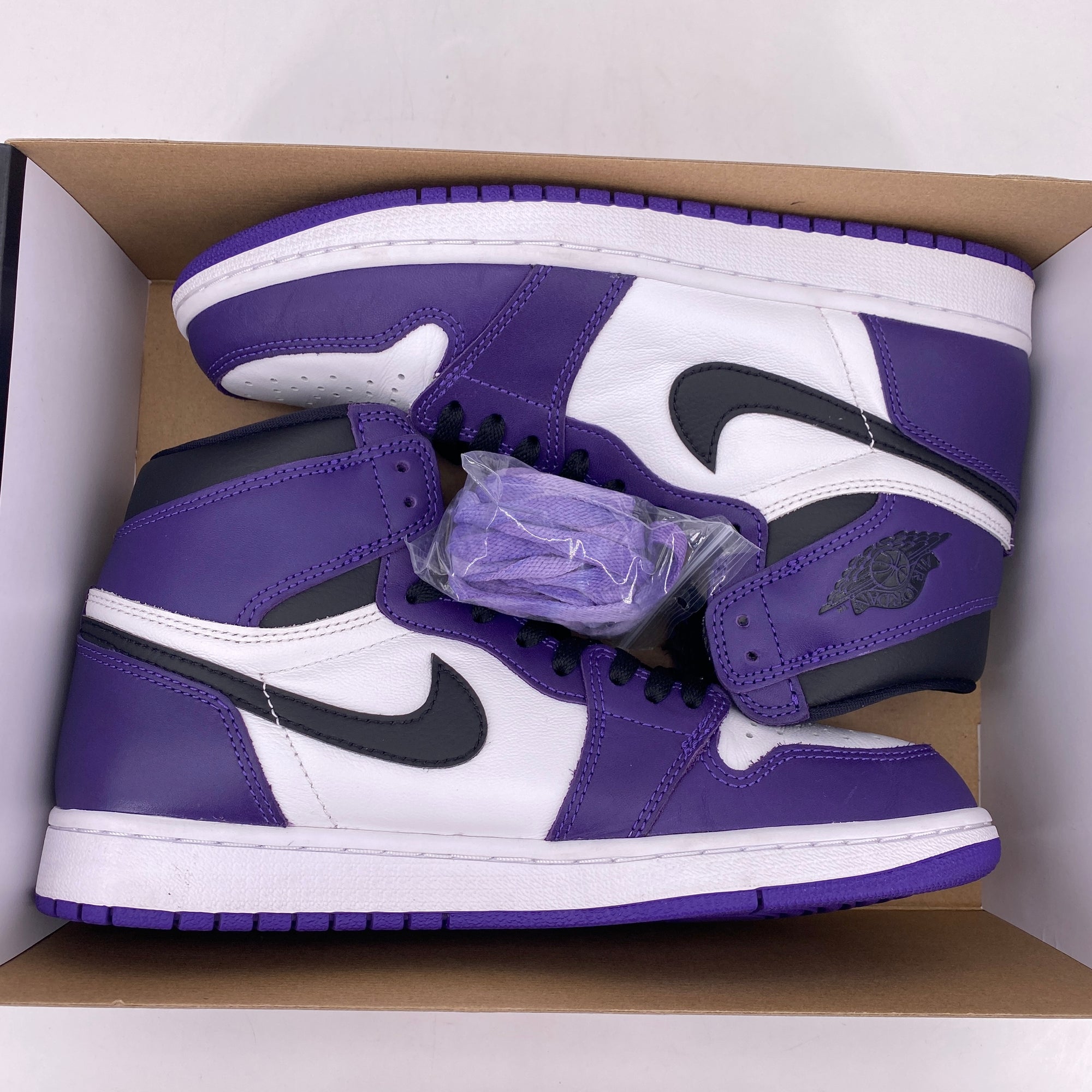 Air Jordan 1 Retro High OG &quot;Court Purple 2.0&quot; 2020 Used Size 8.5