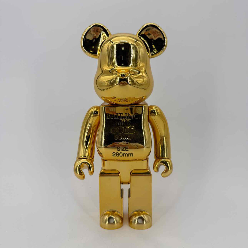 Bearbrick Figure "BAIT" Used Gold Size 400%