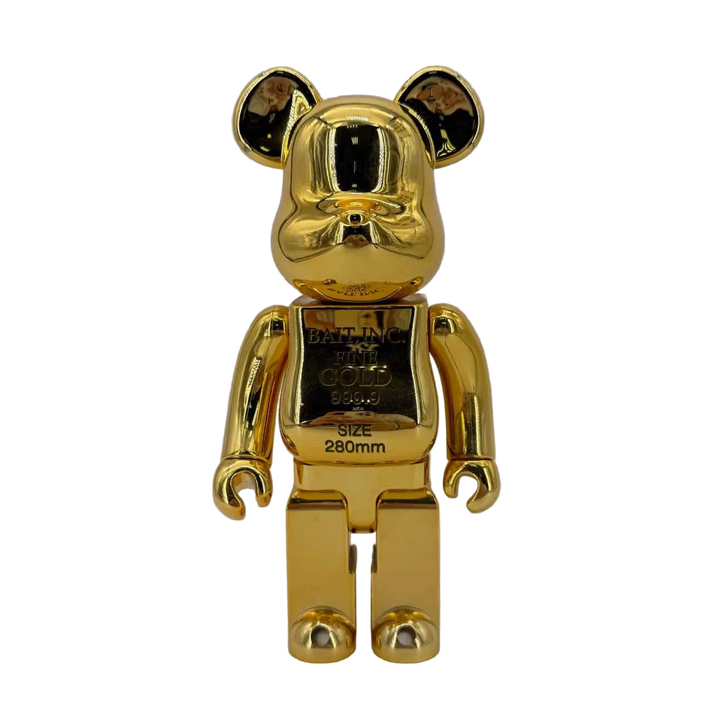 Bearbrick Figure "BAIT" Used Gold Size 400%