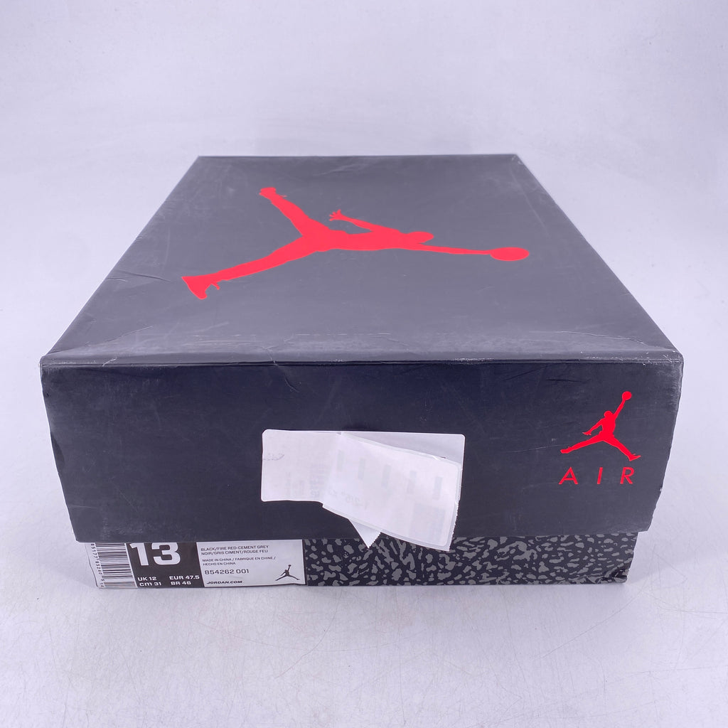 Air Jordan 3 Retro "Black Cement" 2018 New Size 13