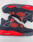 Air Jordan 4 Retro "Red Thunder" 2022 Used Size 11.5