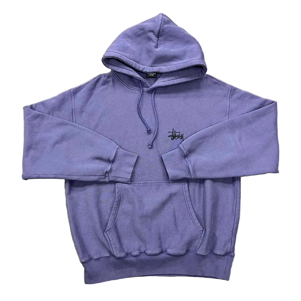 Stussy Hoodie "LOGO" Purple New Size XL