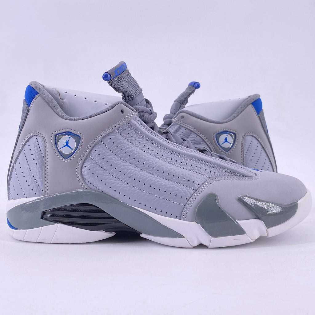 Air Jordan 14 Retro "Wolf Grey" 2014 New Size 8