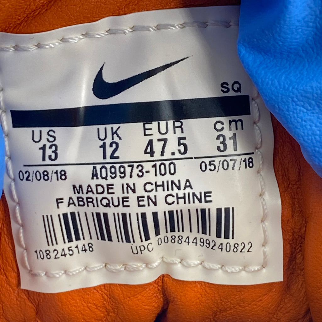 Nike Air Max 1 "Parra F&F" 2018 Used Size 13