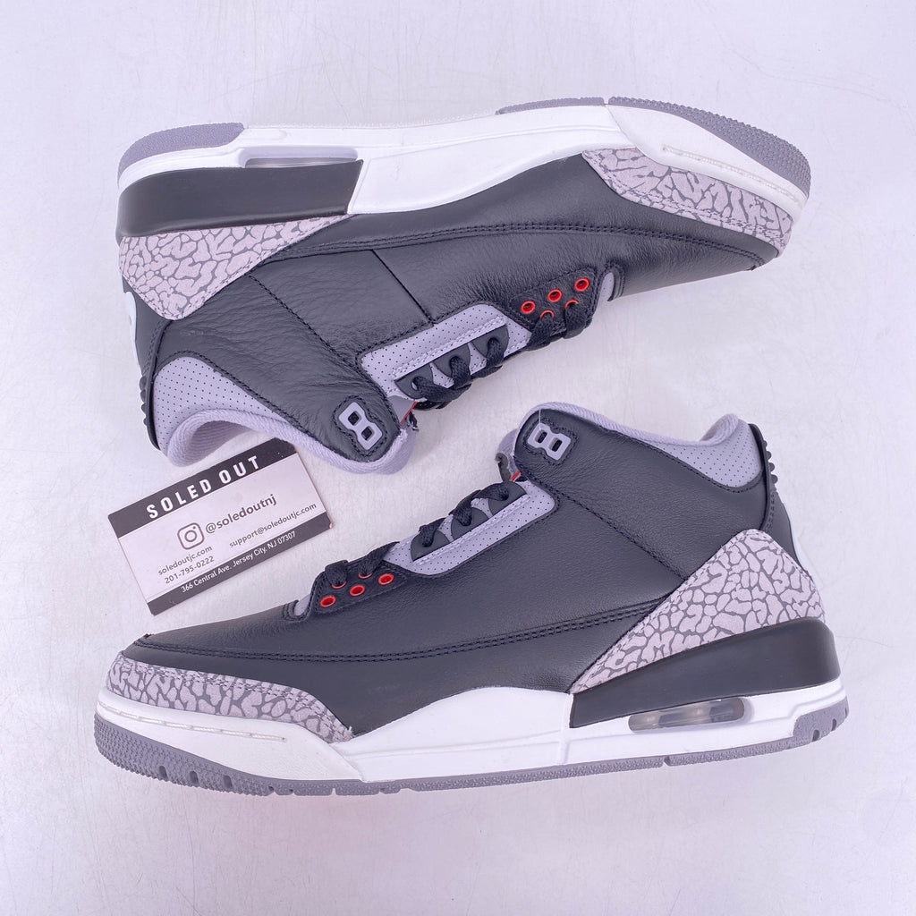 Air Jordan 3 Retro "Black Cement" 2025 New Size 9