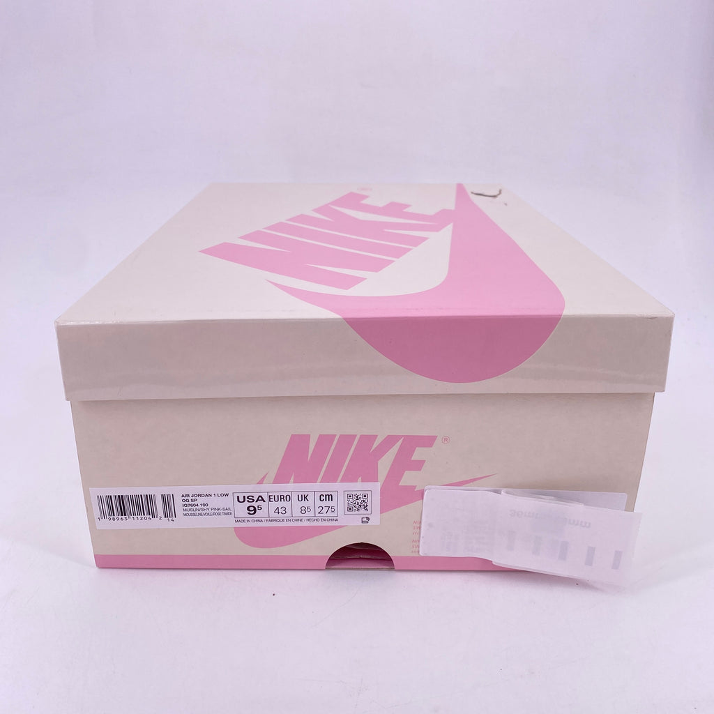 Air Jordan 1 Retro Low "Travis Scott Shy Pink" 2026 New Size 9.5