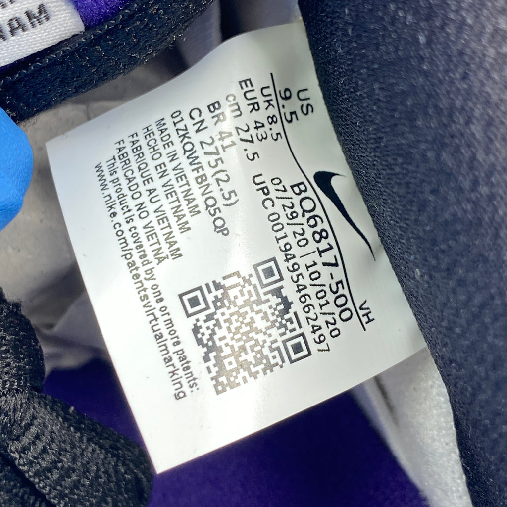 Nike SB Dunk Low "Court Purple" 2021 New Size 9.5