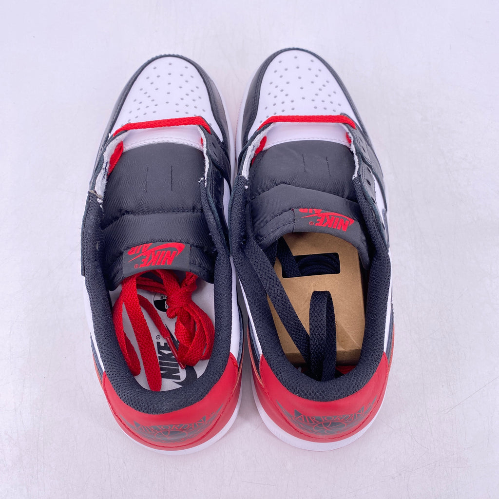 Air Jordan 1 Retro Low "Black Toe" 2023 New Size 8