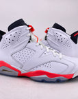 Air Jordan 6 Retro "Infrared White" 2014 New Size 11.5