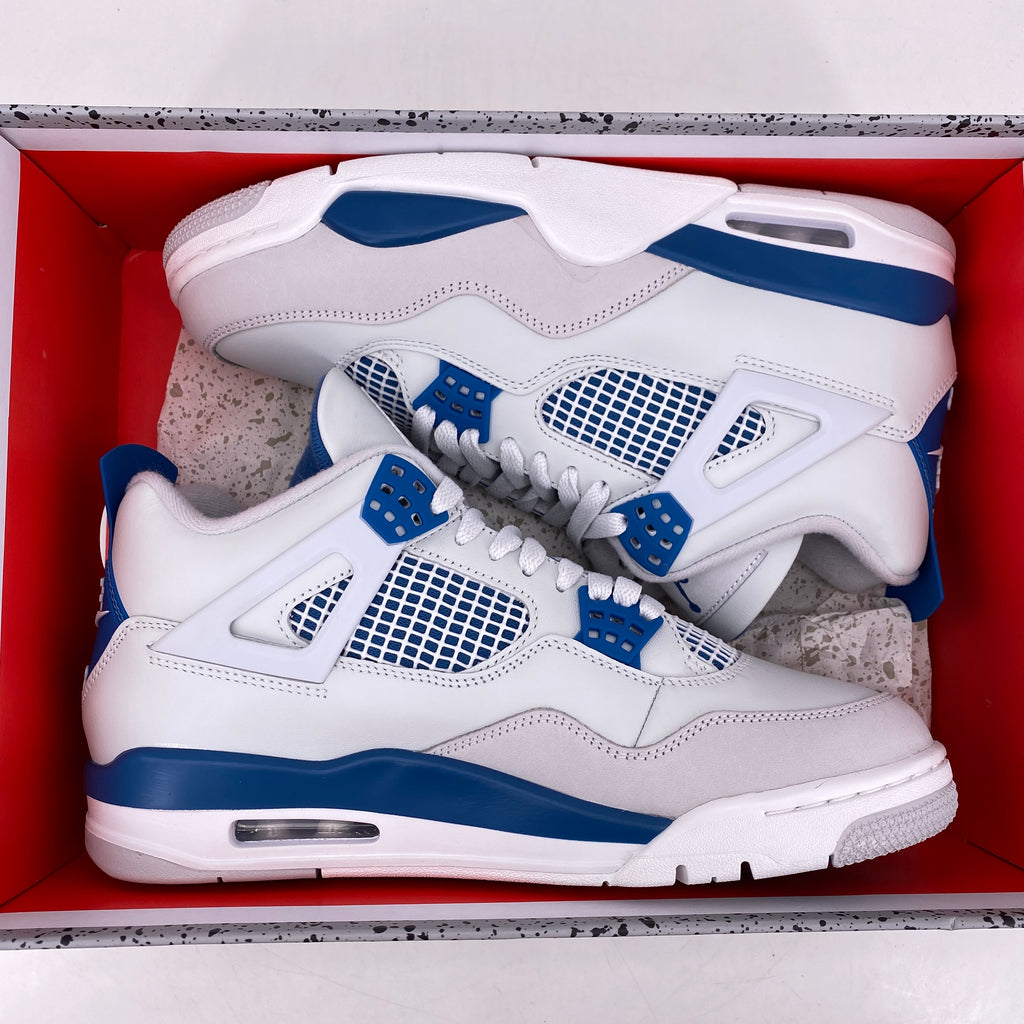 Air Jordan 4 Retro "Military Blue" 2024 New Size 9