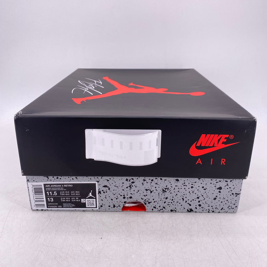 Air Jordan 4 Retro "White Cement" 2025 Used Size 11.5