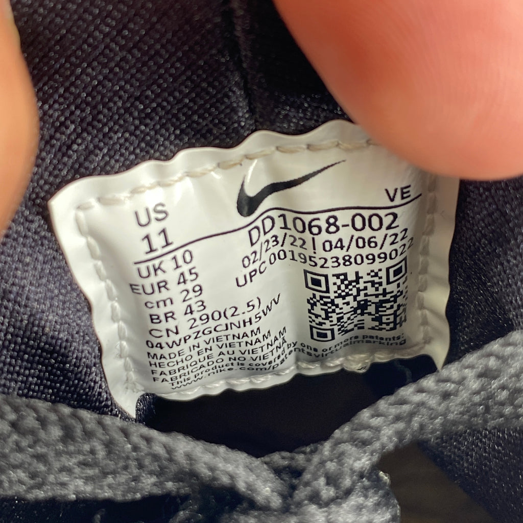 Nike Air Huarache "Triple Black" 2021 Used Size 11