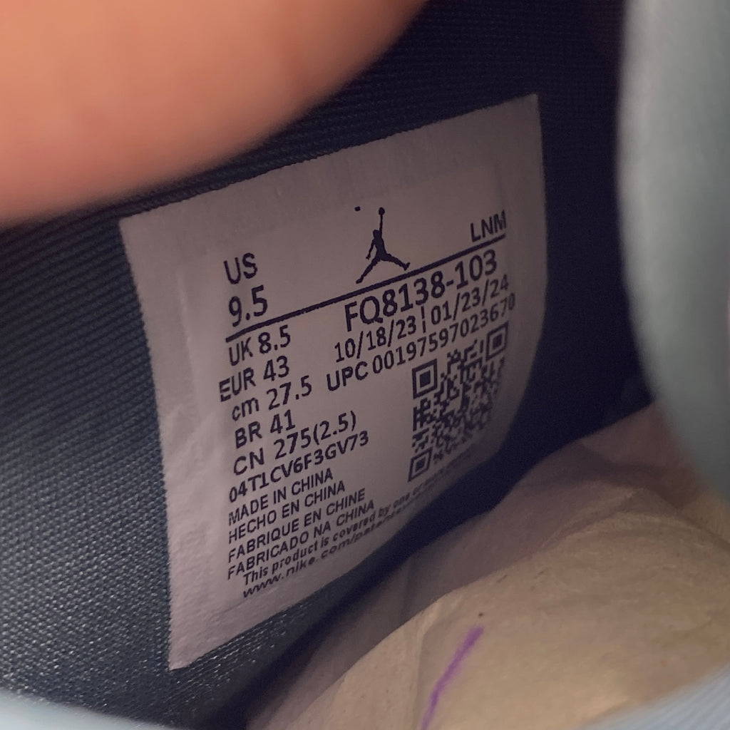 Air Jordan 4 Retro "Oxidized Green" 2024 New Size 9.5