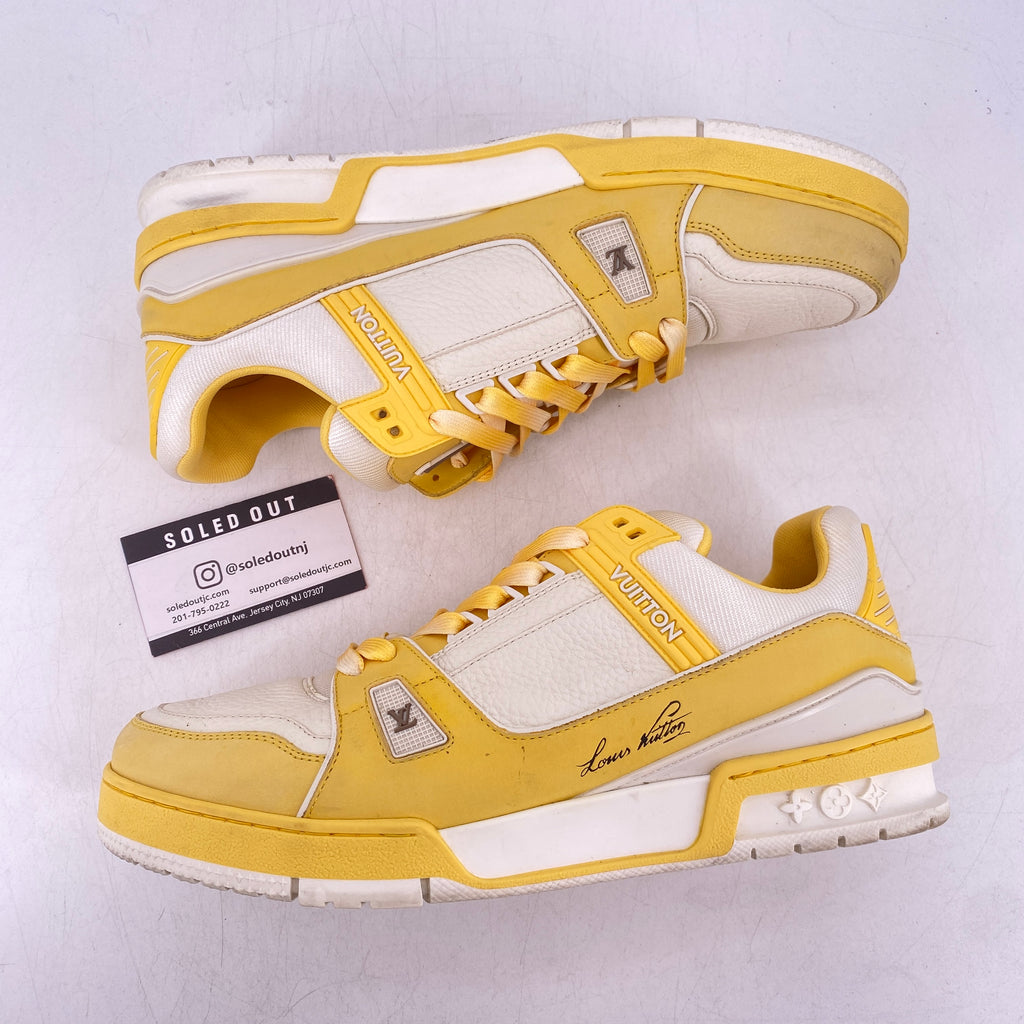 Louis Vuitton Trainer "Yellow"  Used Size 42