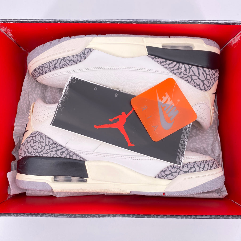 Air Jordan 3 Retro "White Cement Reimagined" 2023 Used Size 9