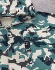 Bape Zip Up "WOODLAND CAMO" Green New Size 2XL