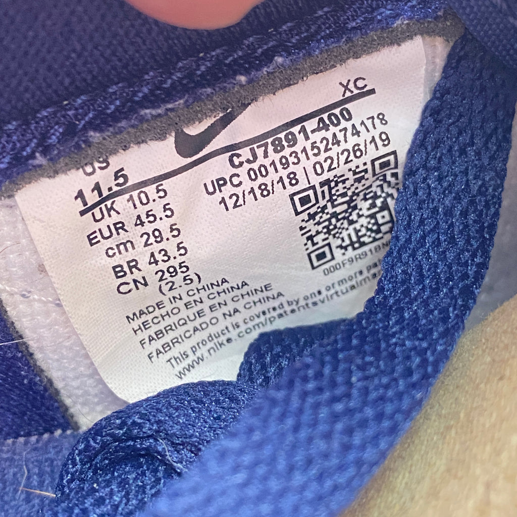 Air Jordan SB 1 low "Midnight Navy" 2019 Used Size 11.5