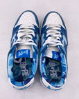 Bape Sk8 Sta "Abc Camo Blue" 2022 Used Size 8.5