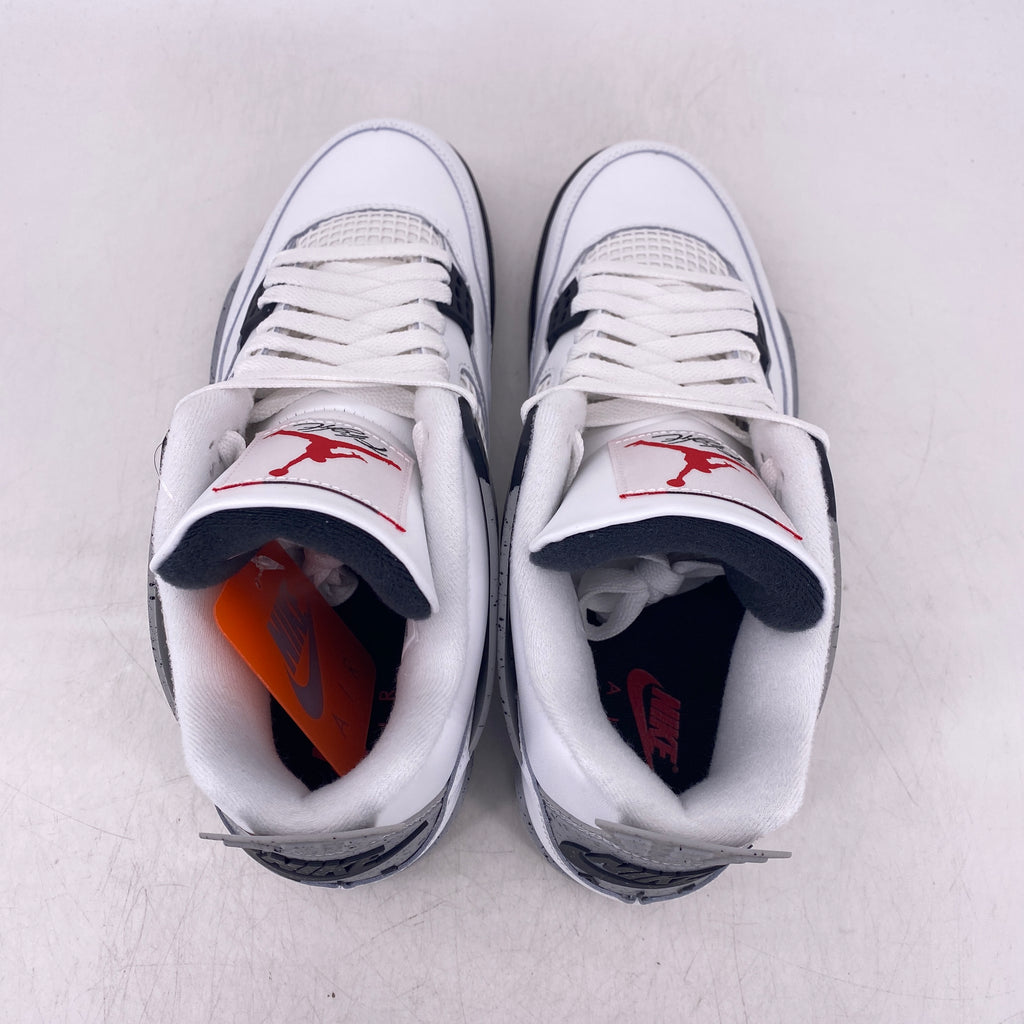 Air Jordan 4 Retro "White Cement" 2025 New Size 10