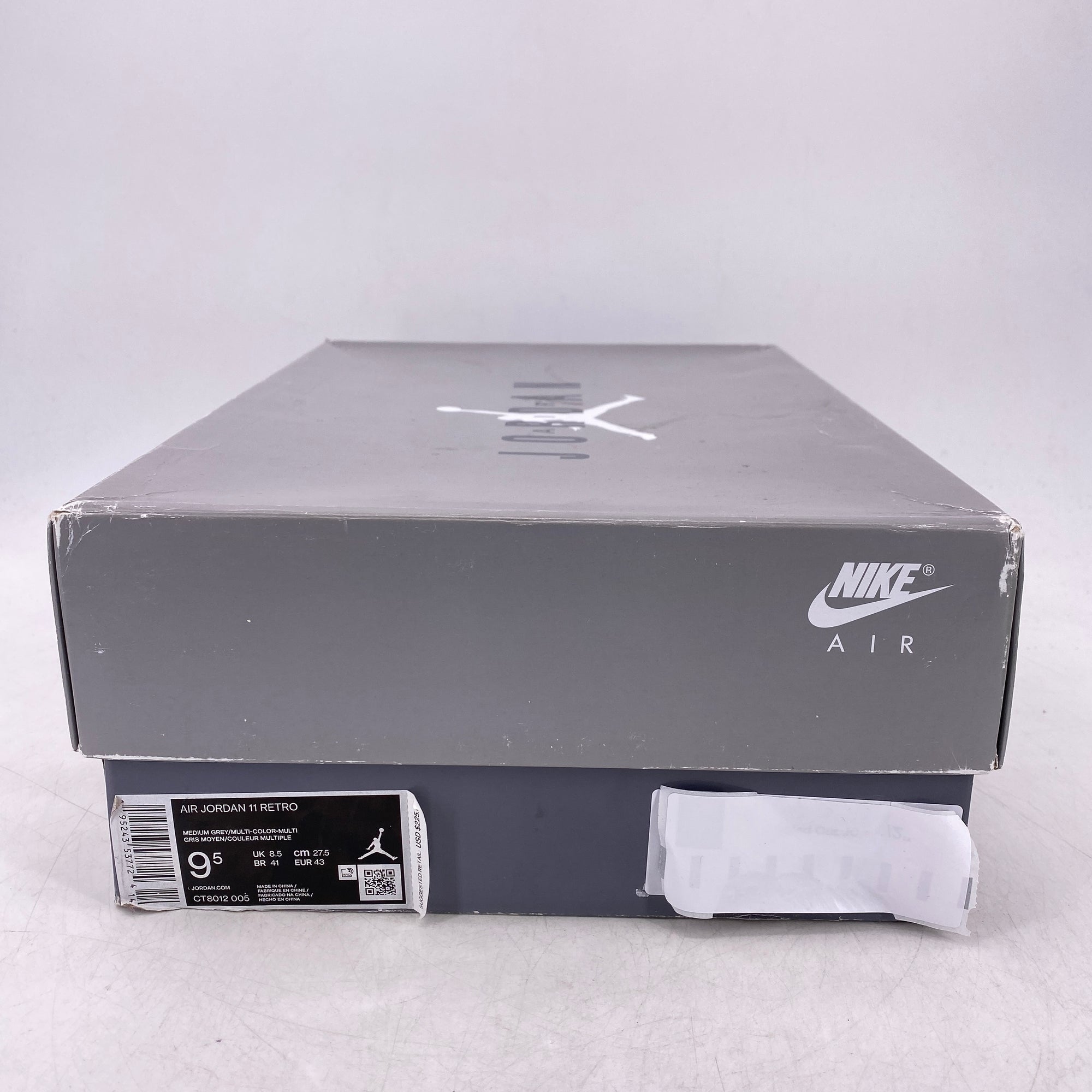 Air Jordan 11 Retro &quot;Cool Grey&quot; 2021 Used Size 9.5