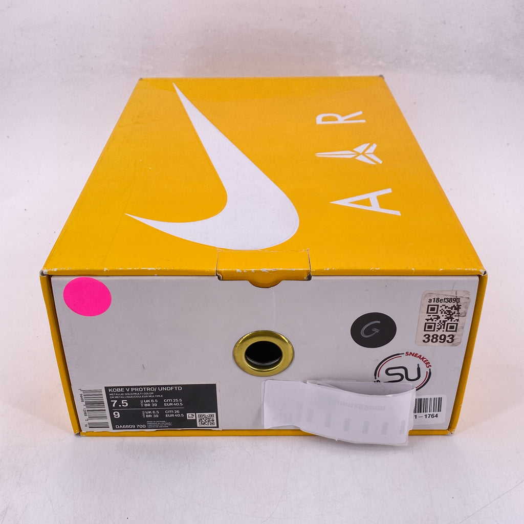 Nike Kobe 5 Protro "Undftd Hall Of Fame" 2021 Used Size 7.5
