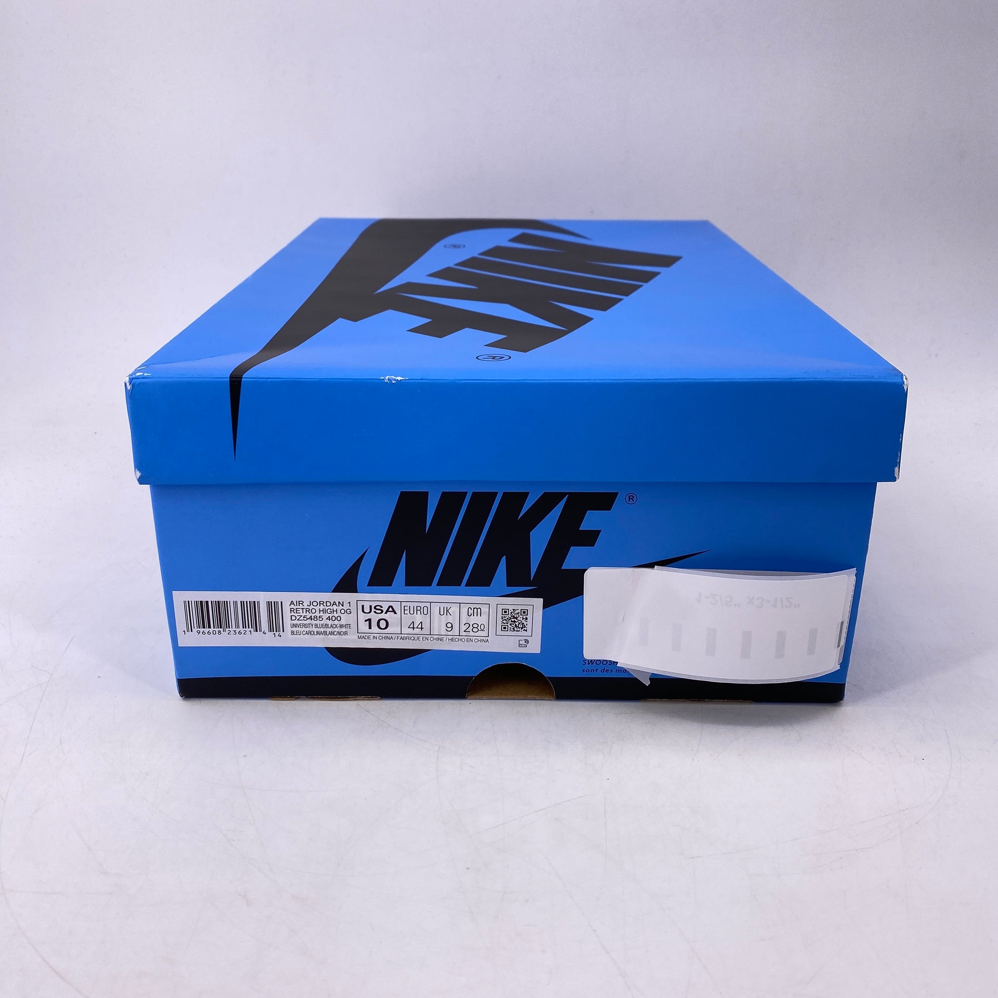 Air Jordan 1 Retro High OG &quot;Unc Toe&quot; 2023 Used Size 10