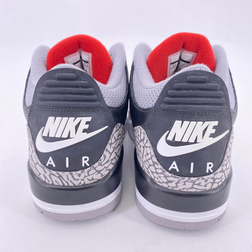 Air Jordan 3 Retro "Black Cement" 2018 New Size 9.5
