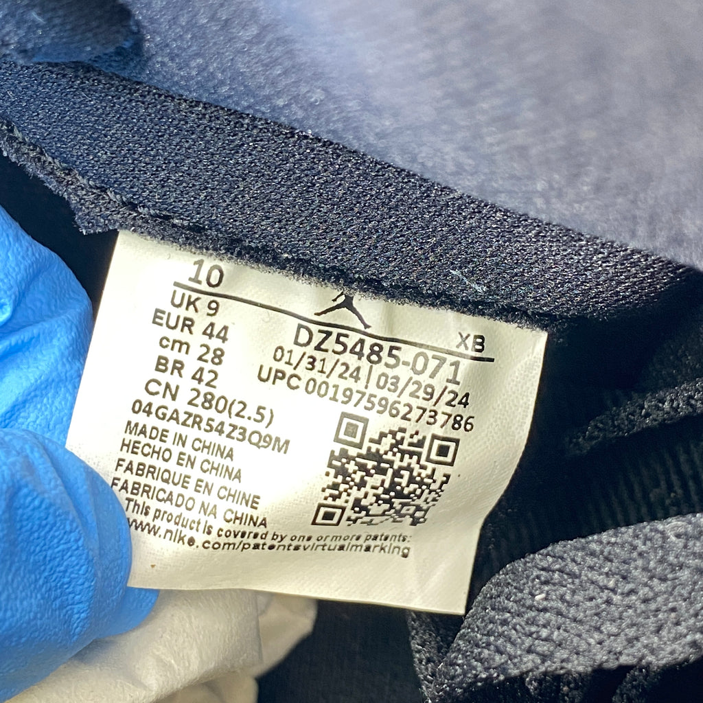 Air Jordan 1 Retro High "Black Metallic Gold" 2024 New Size 10