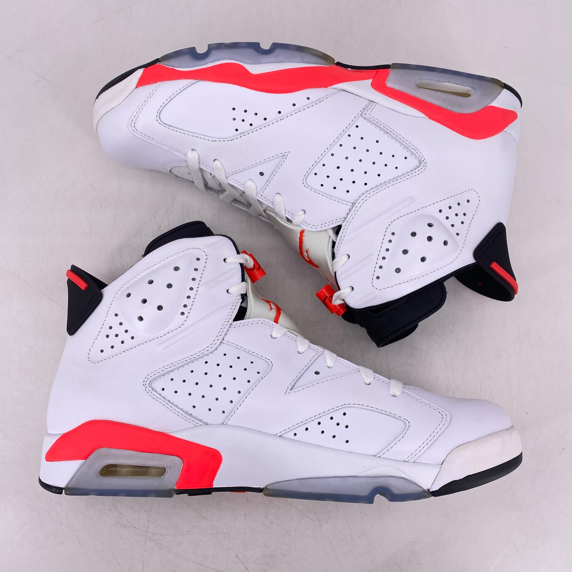 Air Jordan 6 Retro &quot;Infrared White&quot; 2014 New Size 11.5