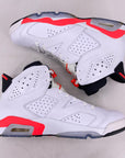 Air Jordan 6 Retro "Infrared White" 2014 New Size 11.5