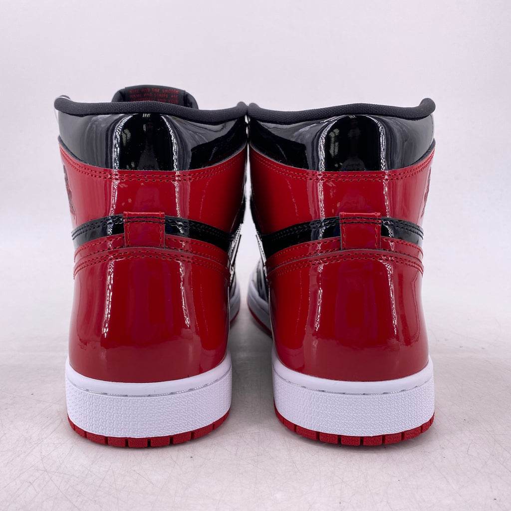 Air Jordan 1 Retro High OG "Patent Bred" 2021 New Size 11.5