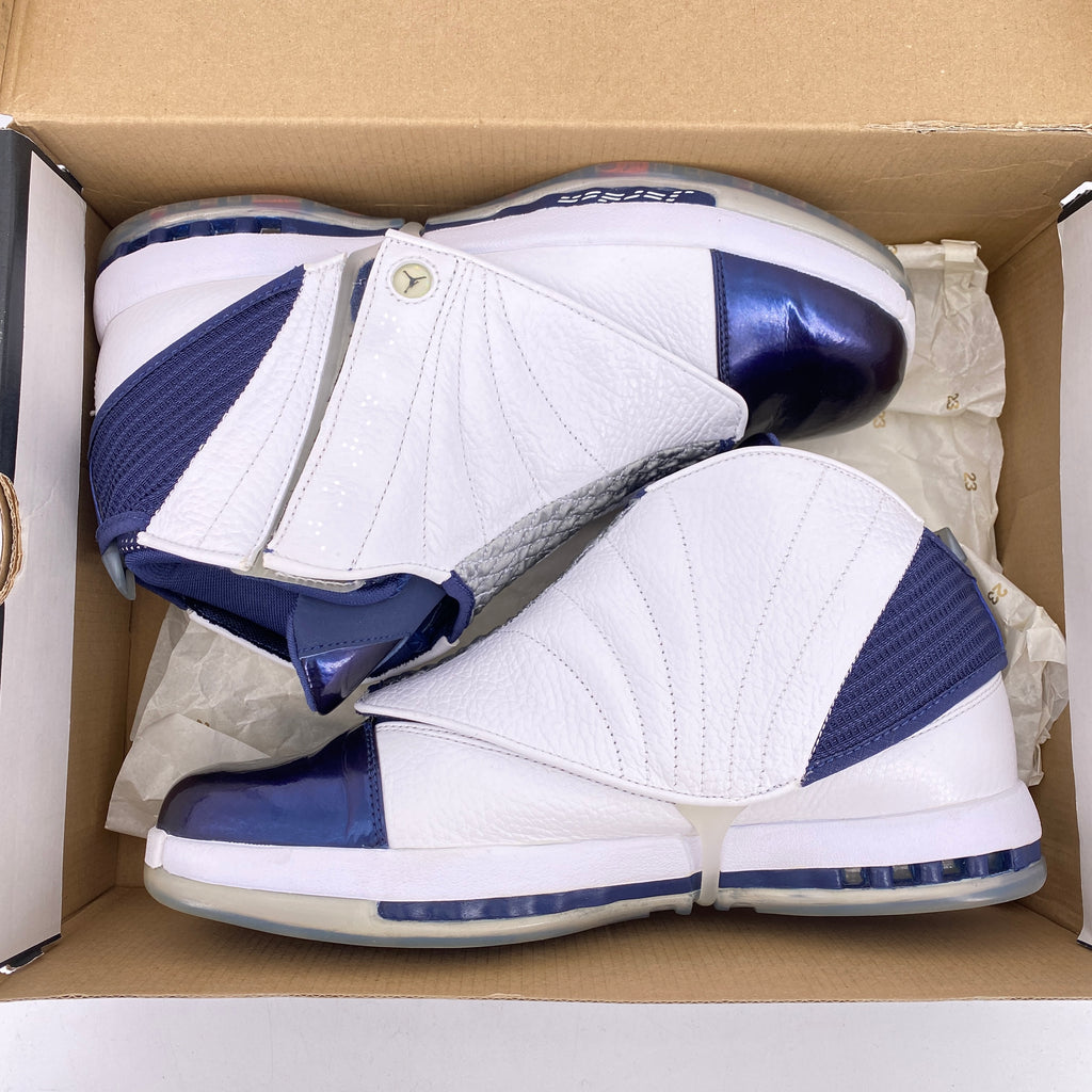 Air Jordan 16 Retro "Midnight Navy" 2016 Used Size 9
